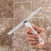Crystal Clear Squeegee Suction Fix Shower Cleaning Tool