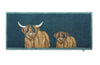 Hug Rug - Highland 1 Design - Highly Absorbent Indoor Barrier Mat - Available in 2 sizes Mat and Long Runner
