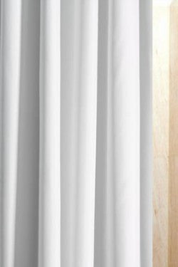 Luxxur PLUS Superior Anti-Bacterial Shower Curtain - heavier 50g Weighted Hem - 240cm Wide x 180cm Long