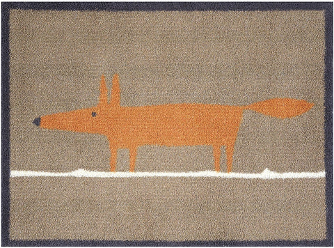 Turtle Mat - Mr Fox (Scion) Design -  Multi-Grip backing 60X85cm