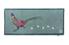 Hug Rug - Pheasant 1 Design - Highly Absorbent Indoor Barrier Mat - Available in 2 sizes Mat and Long Runner