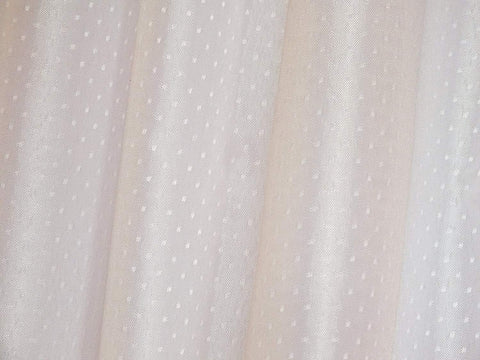 Luxxur Plus 180x180cm Superior Polyester Fabric Satin Dobby Shower Curtain heavier 50g Mtr weighted hem