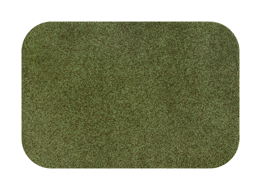 Turtle Mat Sage Green with LATEX backing for Hard Floors - 3 Sizes available